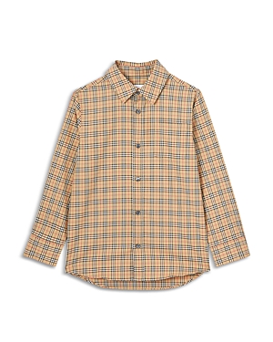 Burberry Boys' Owen Micro Check Button Down Shirt - Little Kid, Big Kid,  Bloomingdale's (Nov 2021) | WindowsWear