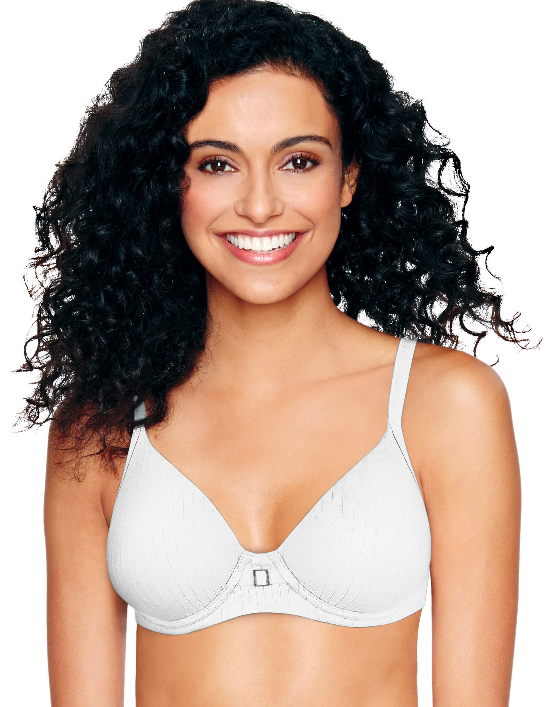 Hanes Ultimate Comfortblend® Front-Close T-Shirt Underwire Full Coverage  Bra-Dhhu01