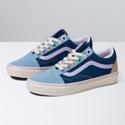 Vans old skool hot sale chambray blue