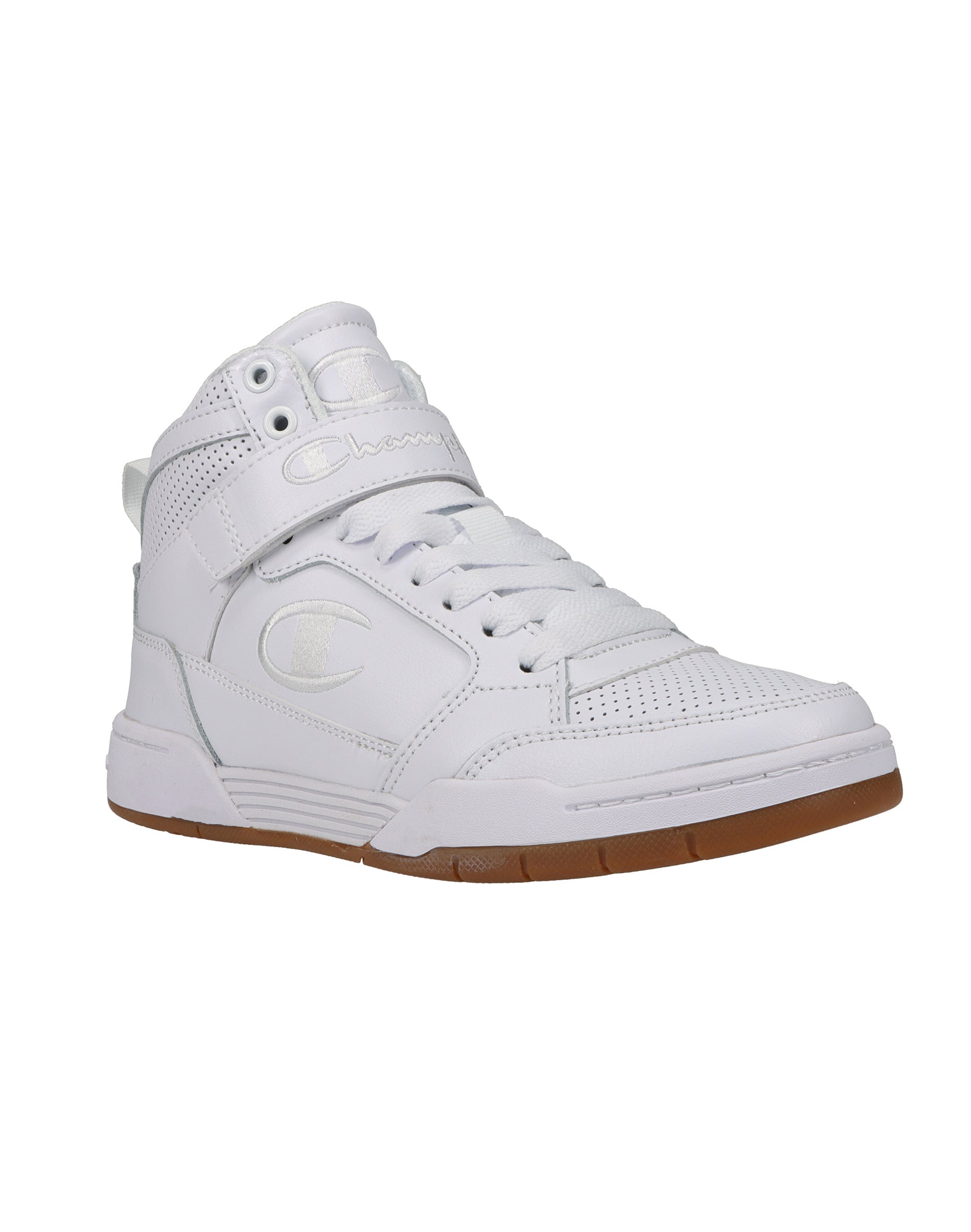 White champion clearance high tops