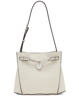 Calvin Klein Mercy Signature Shoulder Bag - Macy's