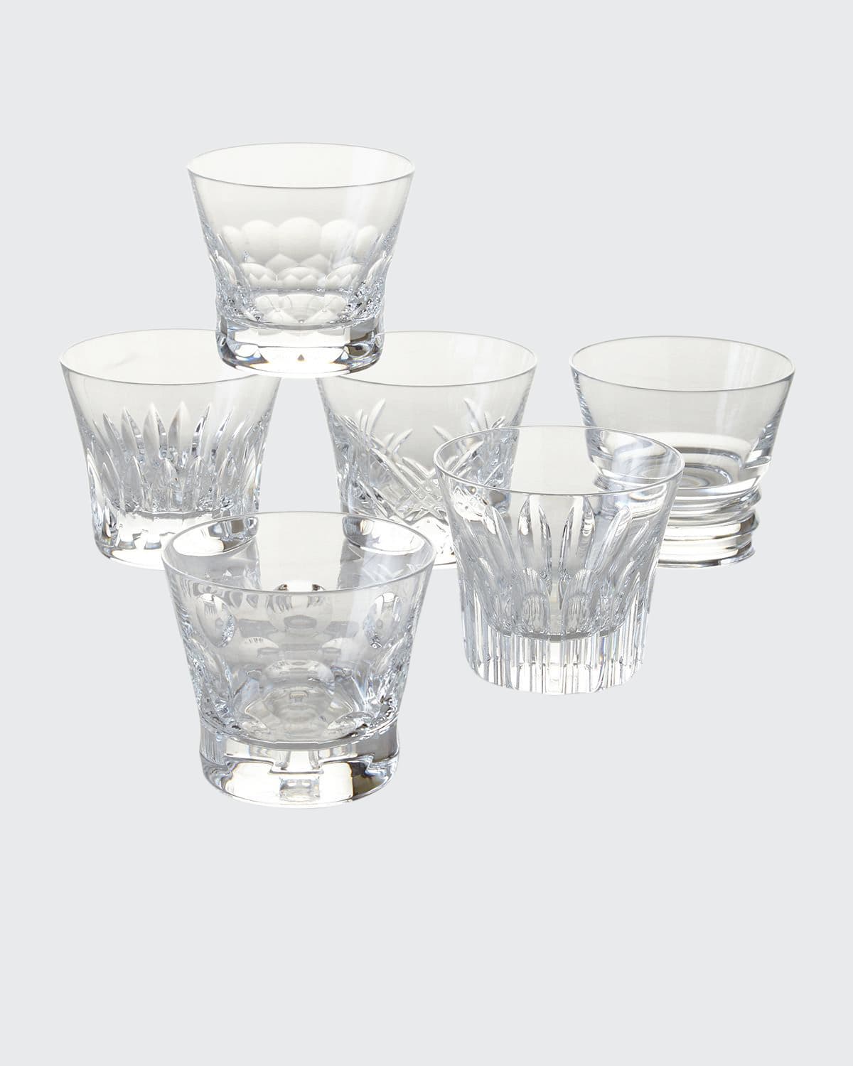 Everyday Baccarat Old Fashion Tumbler, Set of 6