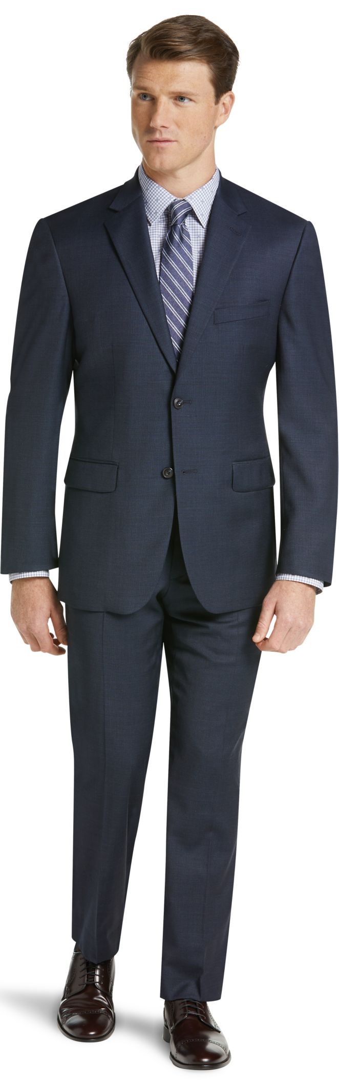 Jos. A. Bank Tailored Fit Cavalry Twill Jacket - Jos. A. Bank Sportcoats