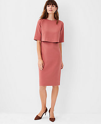 Ann Taylor Petite Overlay Elbow Sleeve Dress, Ann Taylor (Dec 2021) |  WindowsWear